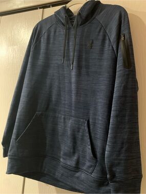 Spyder Blue Heather Performance Pullover